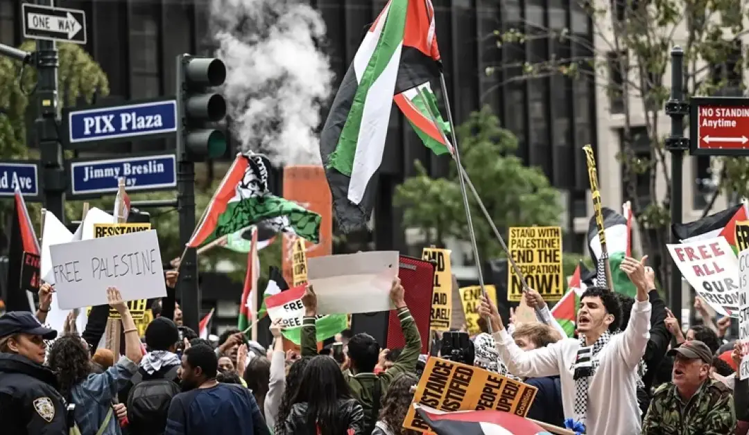 Worldwide Demonstrations: Pro-Palestine Rallies Mark 100 Days of Gaza Conflict